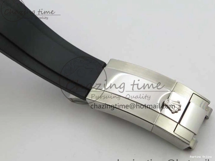 0203 Daytona 116599RBOW SS Rainbow Crystal BLF Best Edition Black Dial on Rubber Strap A Affordable 3237